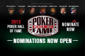 poker hall of fame 2013