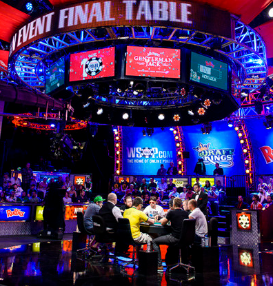 Photo de la table finale WSOP 2014